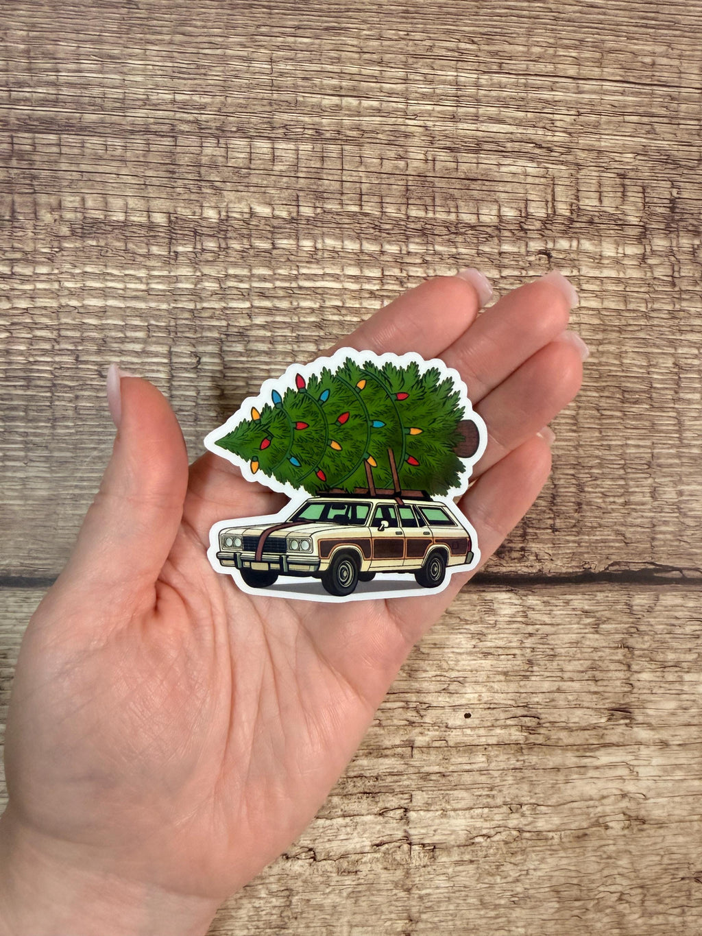 Funny Christmas Waterproof Sticker Christmas Vacation Car | Classic Movie Vinyl Decal | Christmas Humor Gift