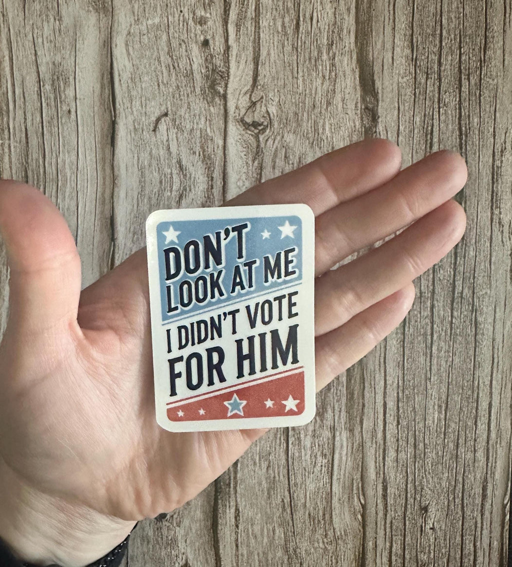 Anti-Trump Sticker Pack: Funny Political Humor Vinyl Decals Waterproof