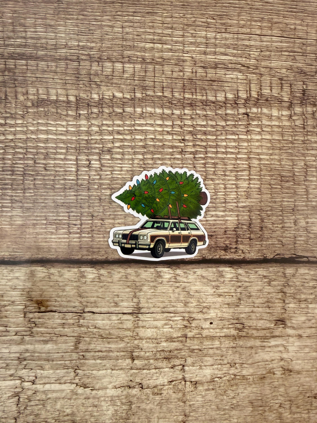 Funny Christmas Waterproof Sticker Christmas Vacation Car | Classic Movie Vinyl Decal | Christmas Humor Gift