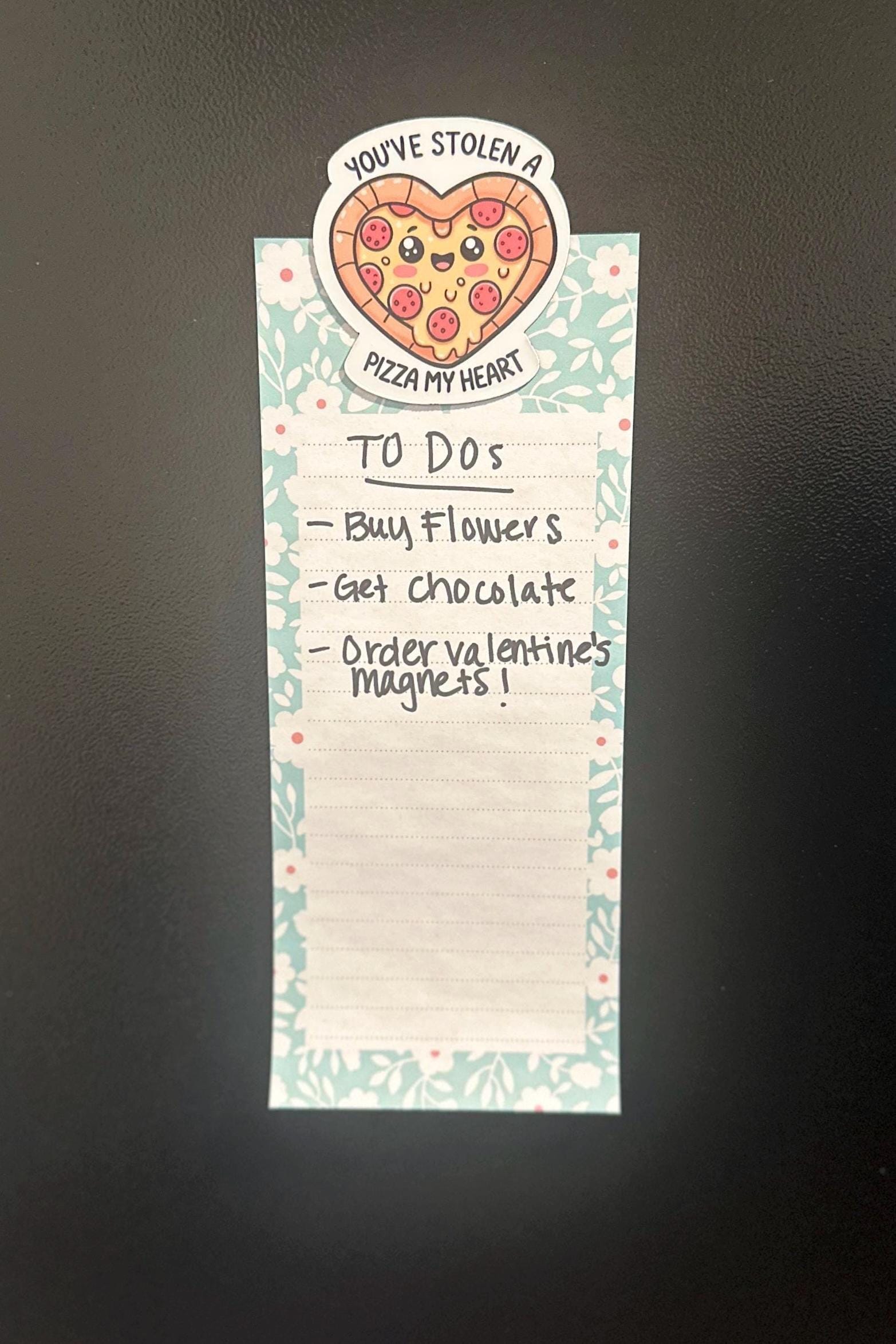 Funny Food Lover Waterproof Sticker "You’ve Stolen a Pizza My Heart" – Cute Food Pun Gift - Sticker for Laptops & Water Bottles