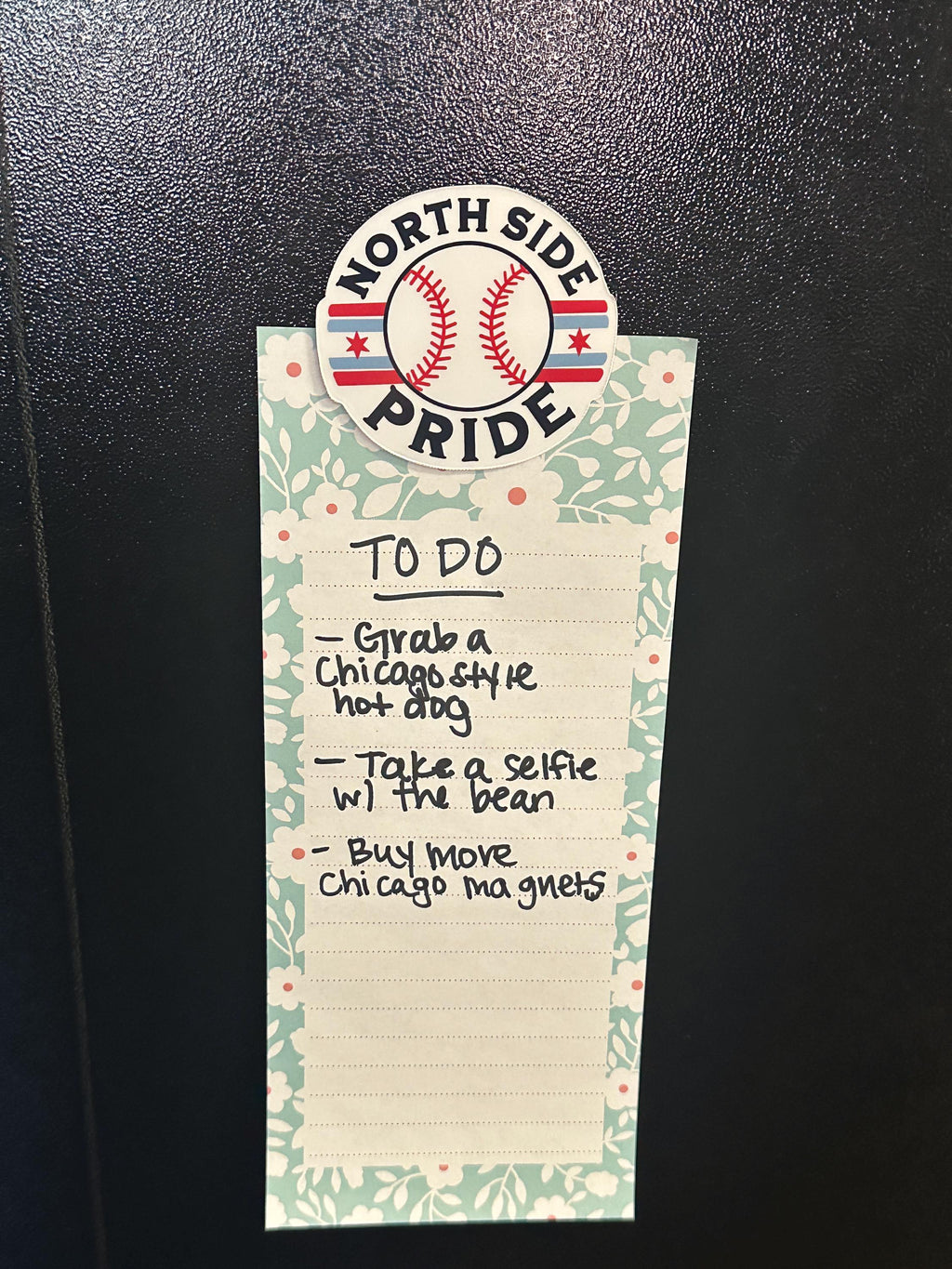 Chicago Baseball Waterproof Sticker: North Side Pride Baseball, Chicago Flag