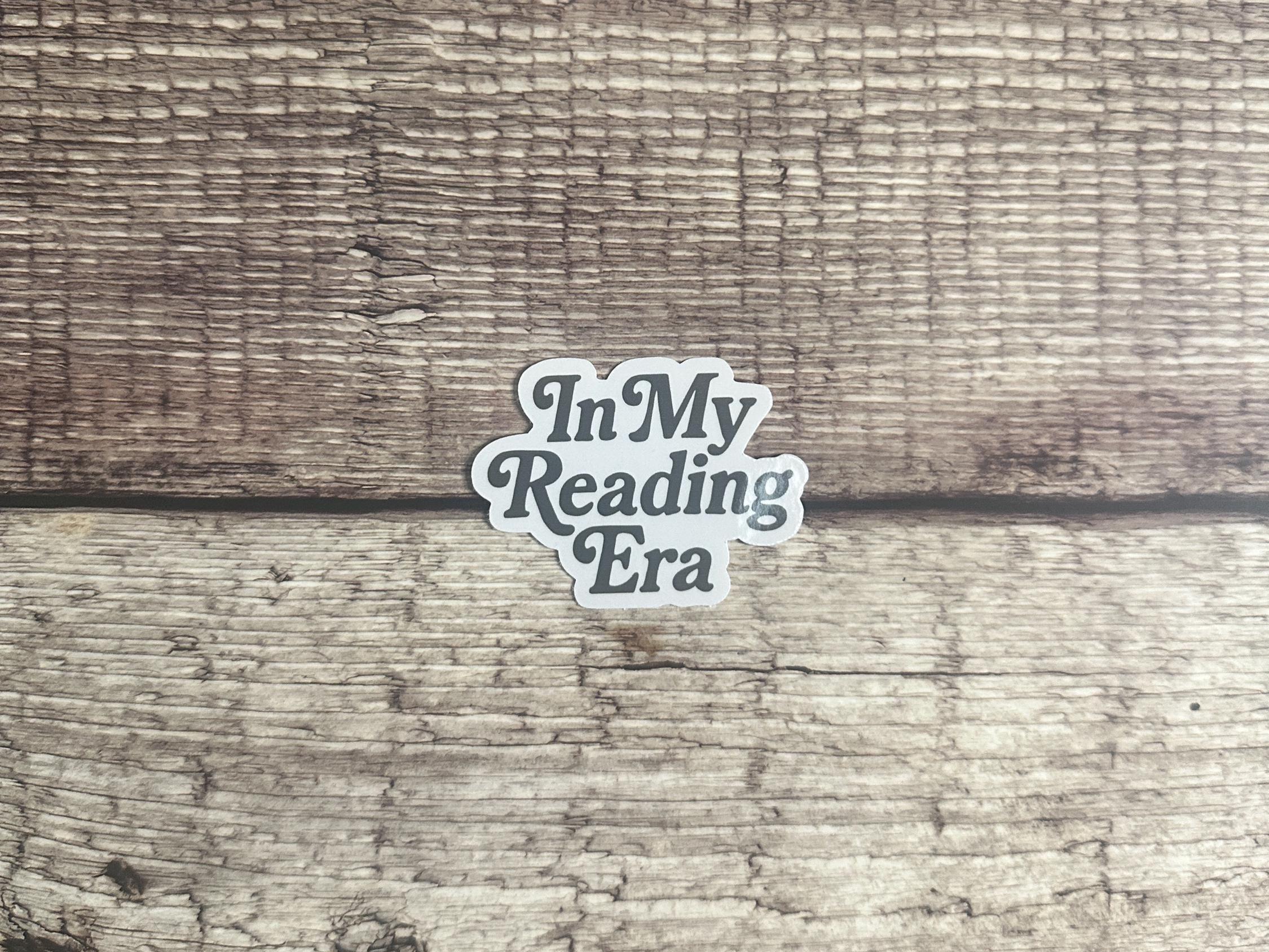 Book Lover Humor: In My Reading Era Sticker - Waterproof Vinyl Decal