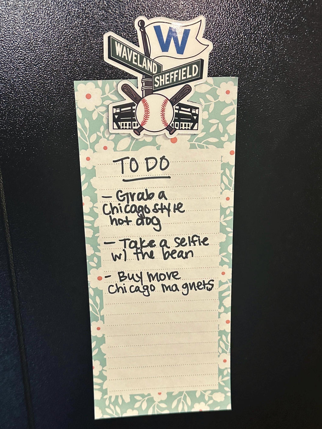 Wrigley Field Inspired Waterproof Sticker: Waveland & Sheffield Chicago Baseball W Flag Vinyl Decal