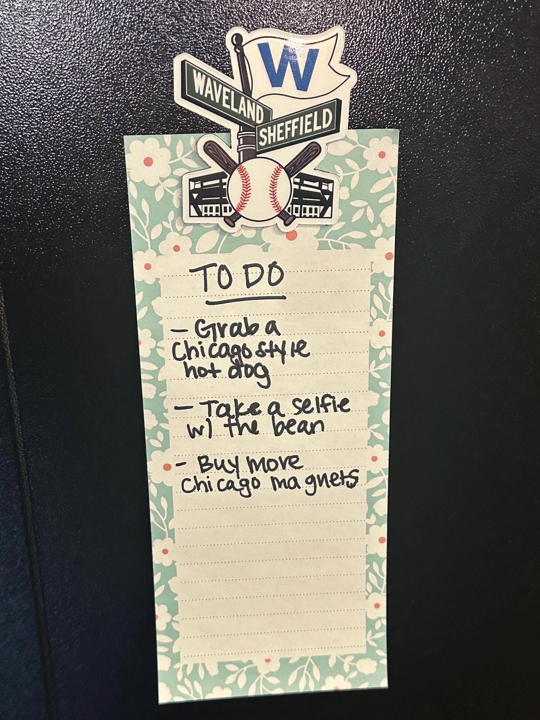 Wrigley Field Inspired Waterproof Sticker: Waveland & Sheffield Chicago Baseball W Flag Vinyl Decal