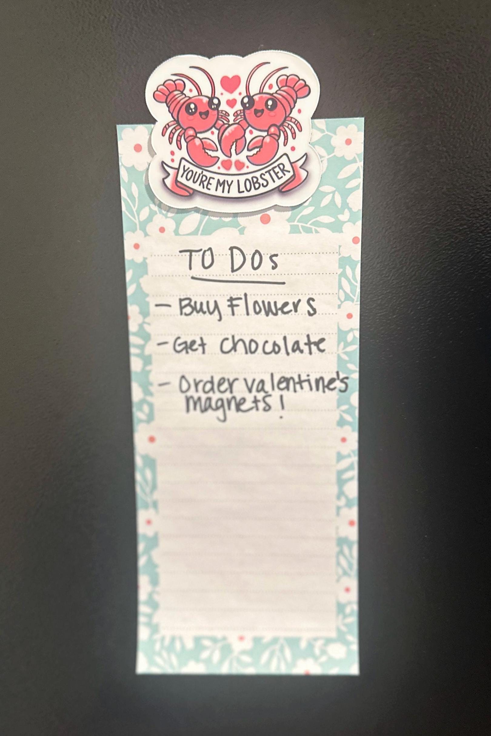 Lobster Sticker "You’re My Lobster" Vinyl Sticker or Magnet Gift for Soulmates, Laptops, Water Bottles, Cute Relationship Decal