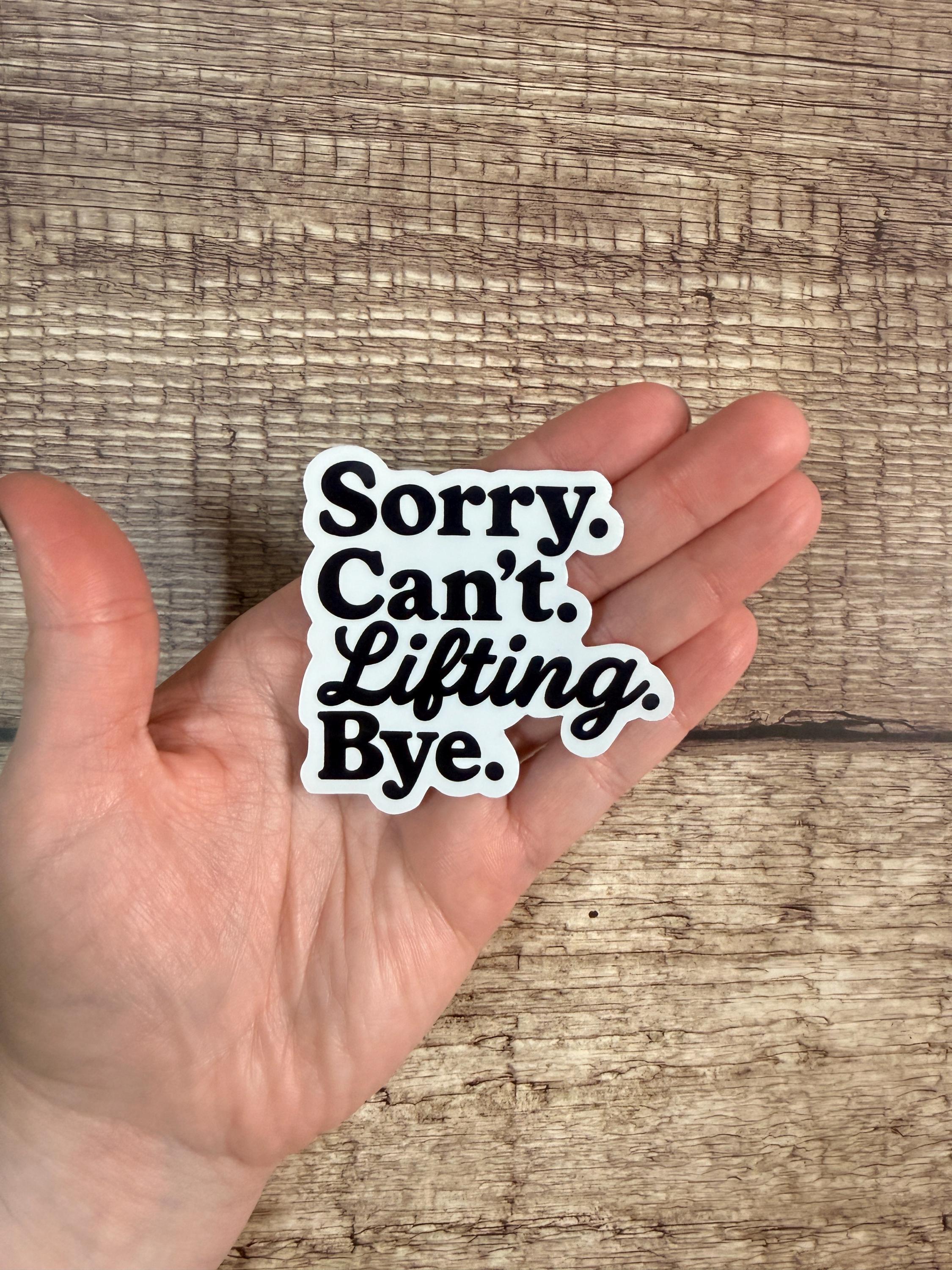 Gym Rat Sticker: Funny Weightlifting Motivation - Waterproof Vinyl Decal