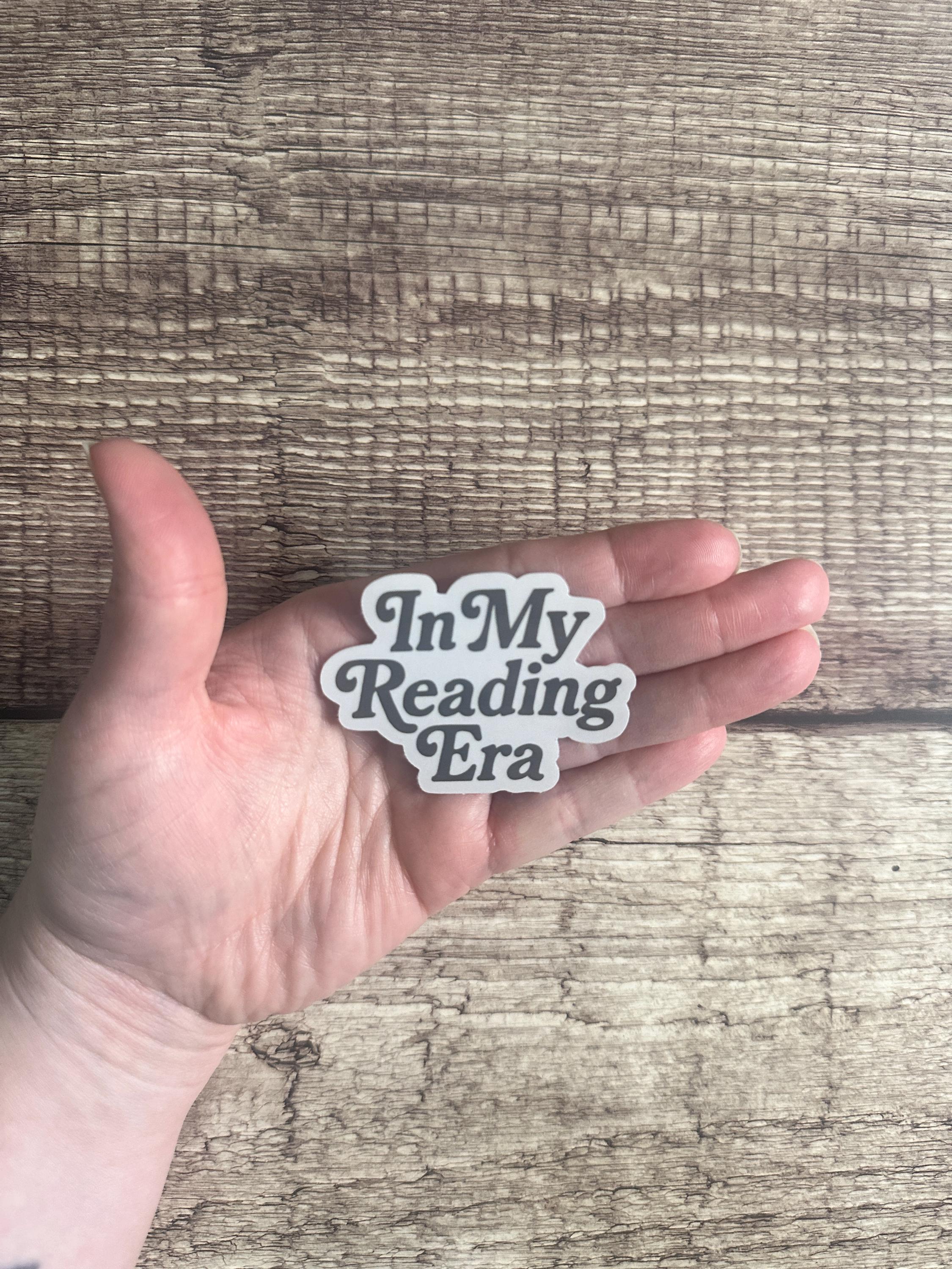 Book Lover Humor: In My Reading Era Sticker - Waterproof Vinyl Decal