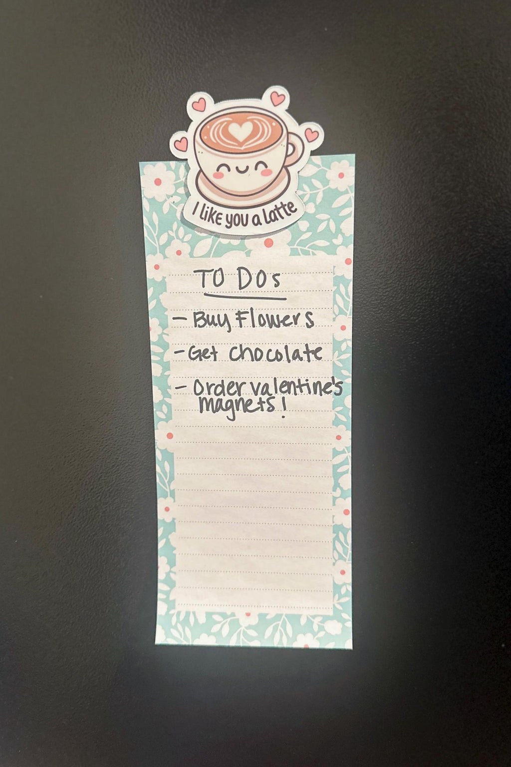 Cute Coffee Pun Waterproof Sticker "I Like You a Latte" - Funny Coffee Lover Gift - Vinyl Decal for Laptops & Water Bottles