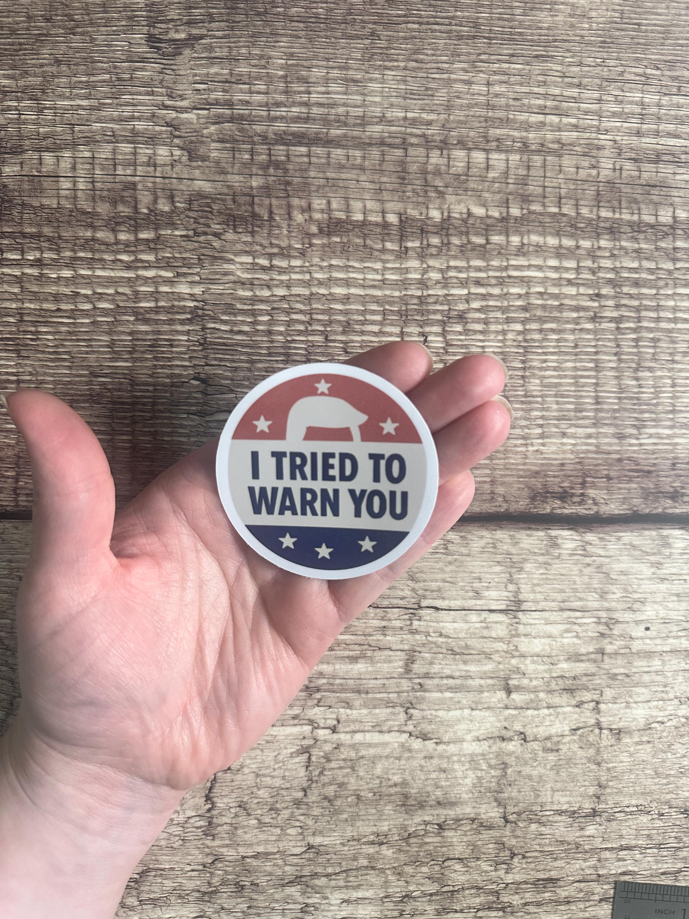 Anti-Trump Sticker Pack: Funny Political Humor Vinyl Decals Waterproof