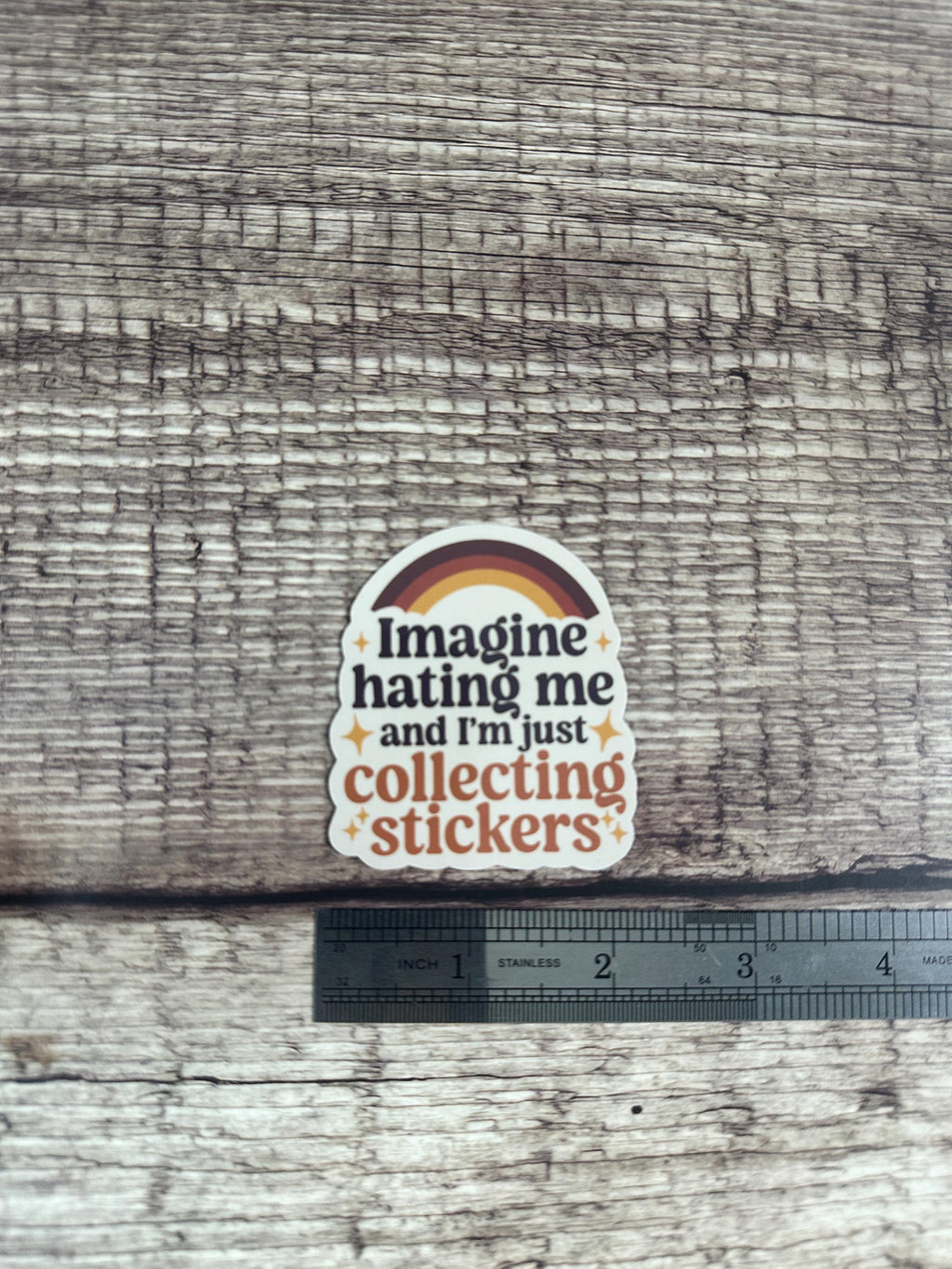 Funny Sticker: Sassy Sticker Collector - Waterproof Vinyl Decal for Water Bottles and Laptops