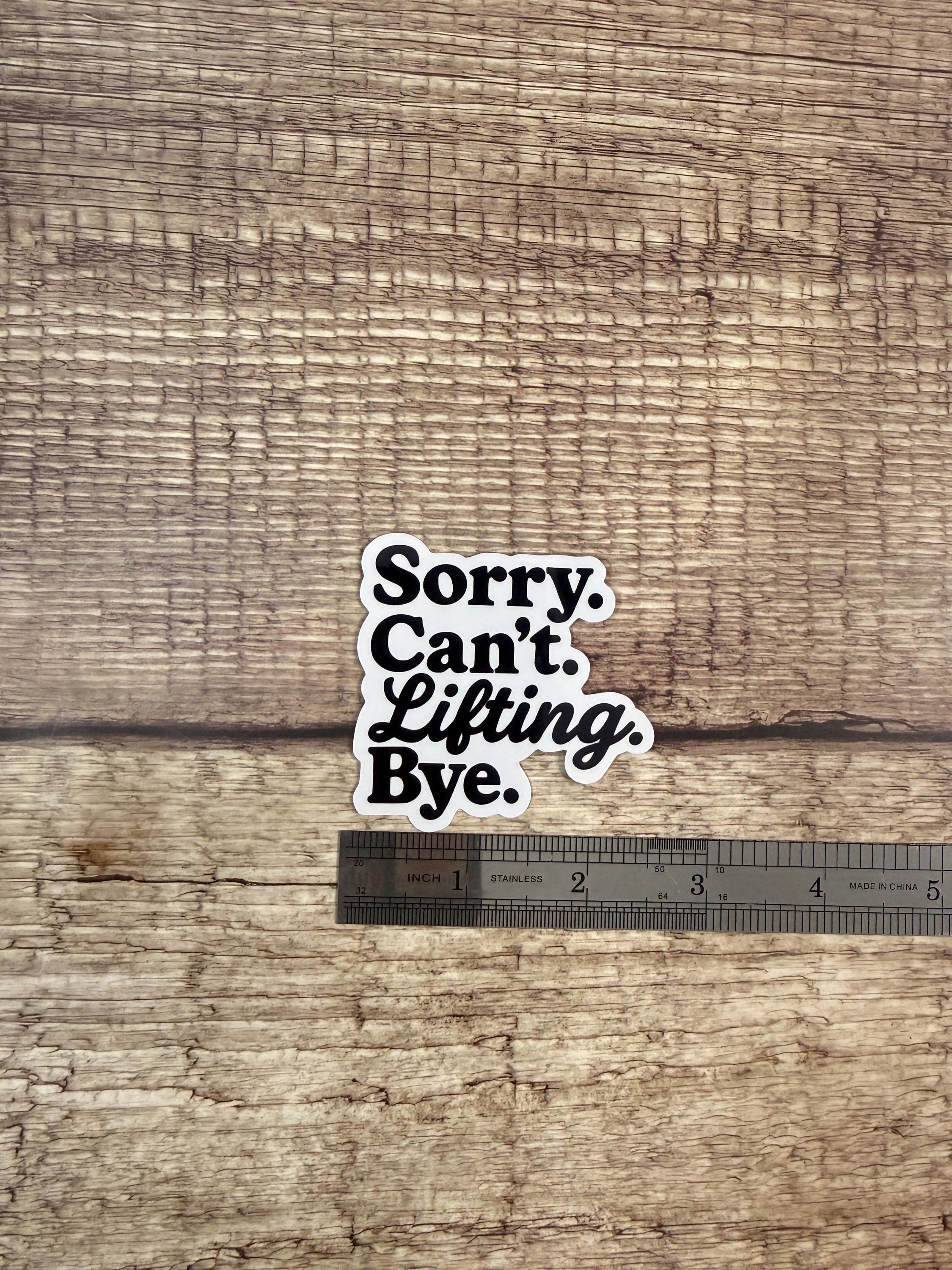 Gym Rat Sticker: Funny Weightlifting Motivation - Waterproof Vinyl Decal