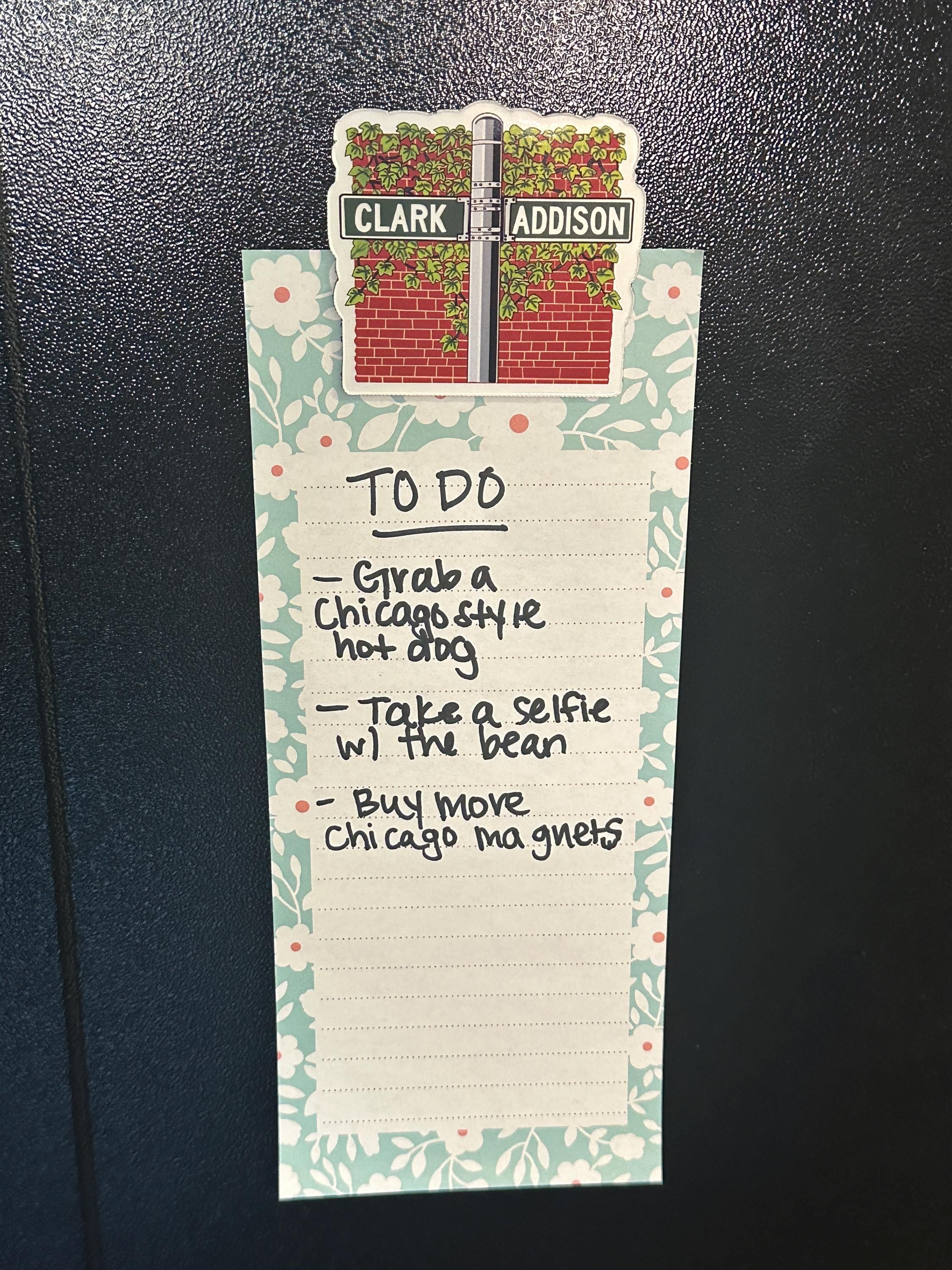 Clark and Addison Sticker or Magnet - Wrigley Field Street Signs - Chicago Cubs Inspired Waterproof Vinyl Decal